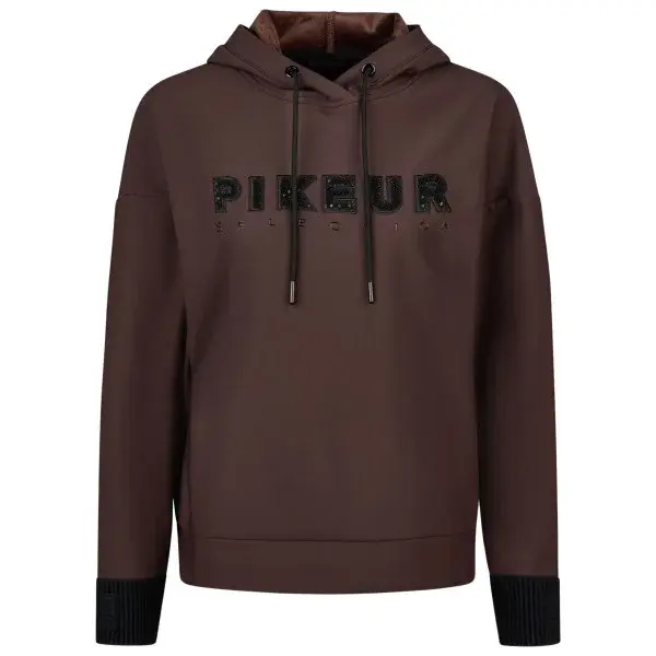 Pikeur Damen Plushluxe Hoody Selection brown