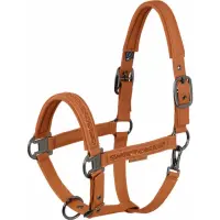 Eskadron Halfter Faux Leather Jewel Double Pin Platinum