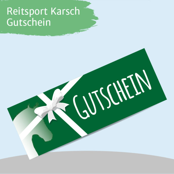 Gutschein Reitsport Karsch 20