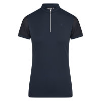 Euro Star T-Shirt Half Zip ES VALENTINA FS22  navy, dark berry